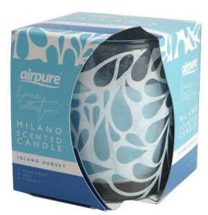 MILANO SCENTED BOX CANDLE: ISLAND SUNSET