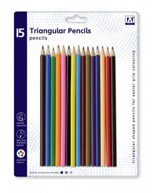 15 TRIANGULAR COLOR PENCIL (FTTR/2)