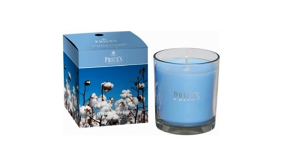 SCENTED CANDLE: COTTON POWDER