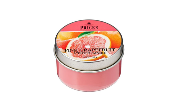 SCENTED CANDLE: PINK GRAPEFRUIT