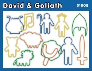 WRISTBAND-DAVID AND GOLIATH