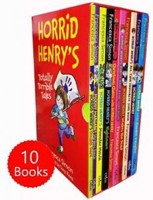 HORRID HENRY'S -TOTAL TERRIBLE TALES - 10 BOOK COLLECTION