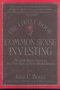 THE LITTLE BOOK OF COMMON SENSE INVESTING, HARD COVER