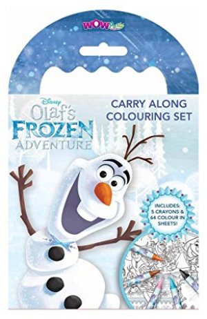 CARRY ALONG COLOURING SET - OLAF