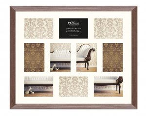 DARK WOOD FRAME - 40*50cm 10 Aperture