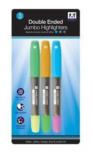 Double Ended Jumbo Highlighters(HIDB/1)