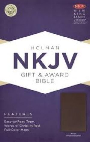 NKJV-GIFT & AWARD-BROWN