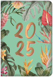 A5 ORGANISER TROPICAL  INDEX  ORGANIZER 2025 DAIRY