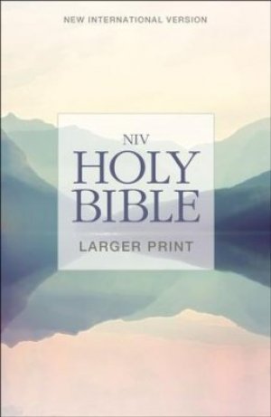 NIV-HOLY BIBLE-LARGER-LAKESIDE