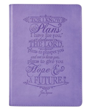 I Know the Plans Classic Journal, Purple