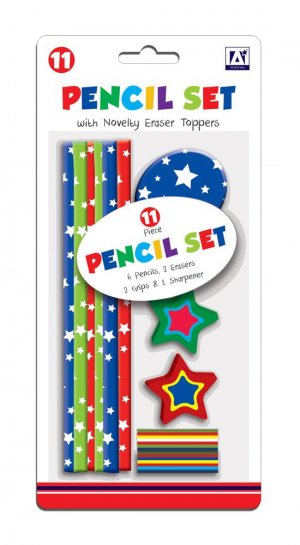 9 PIECE STATIONERY SET (NVPC)