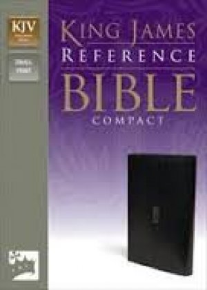 KJV-COMPACT REFERENCE BIBLE BLACK FLAP