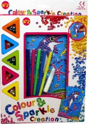 Colour and sparkle Creation