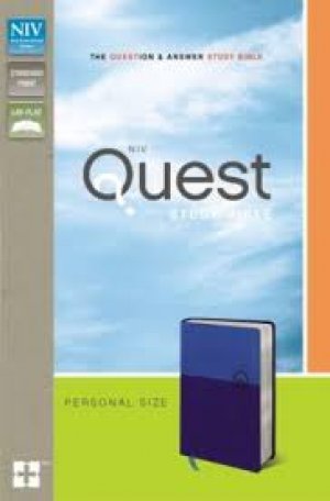 NIV Quest Study Bible, Personal Size