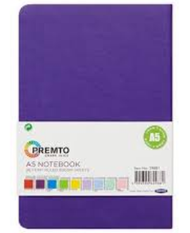 A5 NOTEBOOK GRAPE FRUIT