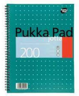 A4 METAL JOTTA 200PG NOTE