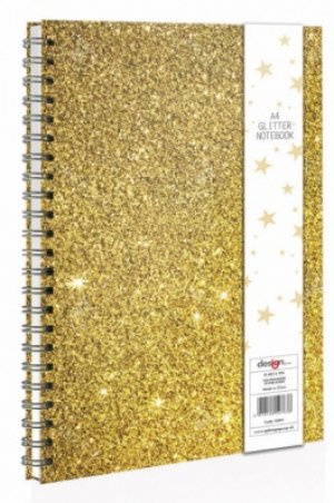 A4 WIRO GLITTER NOTEBOOK