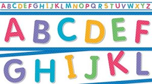 MINI BULLETIN BOARD SET: ABC BORDER