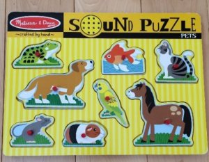SOUND PUZZLE PETS