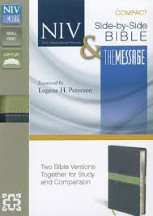 NIV and The Message Side-by-Side Bible, Compact