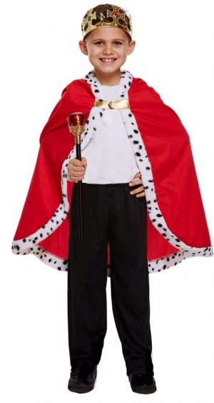 KINGS CAPE CHILD COSTUME(3 YEARS)