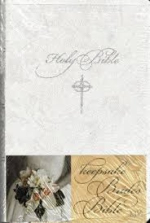 KJV-KEEPSAKE BRIDES BIBLE-WH