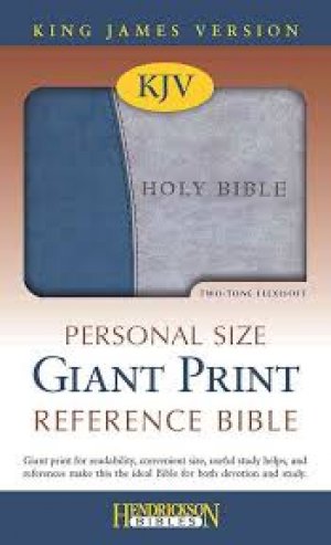 KJV Personal Size Giant Print Reference Bible